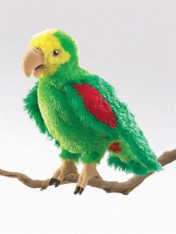 Amazon Parrot Hand Puppet from Folkmanis Puppets