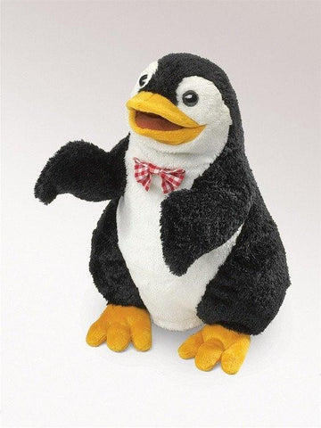 Penguin, Bow Tie  Hand Puppet from Folkmanis Puppets