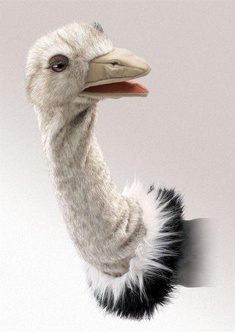 Ostrich Stage Puppet from Folkmanis Puppets