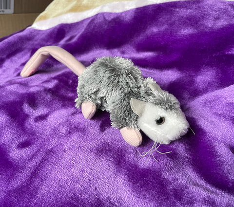 Mini Opossum Finger Puppet from Folkmanis Puppets