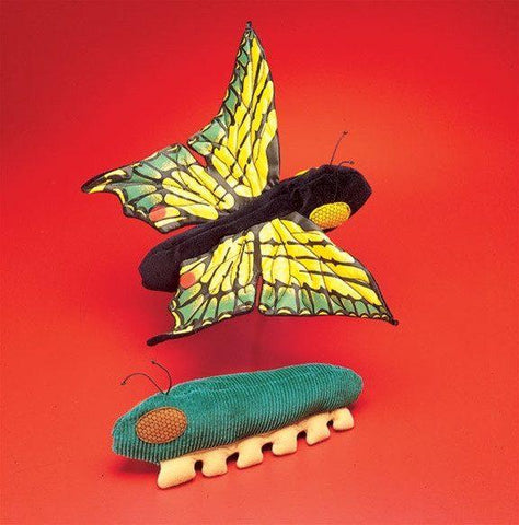 Butterfly/Caterpillar Plush Toy from Folkmanis Puppets