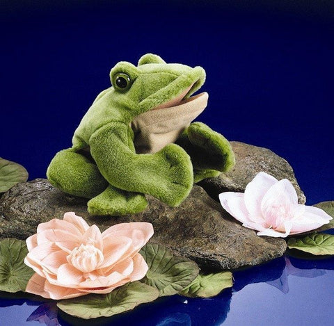 Frog Hand Puppet from Folkmanis Puppets
