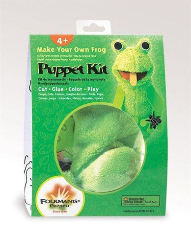 KIT Frog Puppet Kit from Folkmanis Puppets