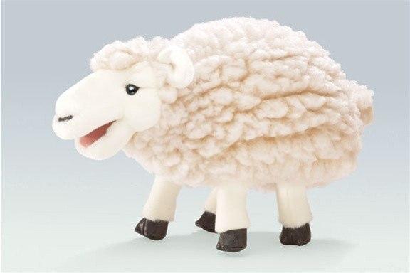 Small Woolly Sheep Puppet from Folkmanis Puppets - AardvarksToZebras.com
