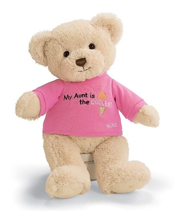 Just for Her Aunt T-Shirt Teddy Bear by Gund® - AardvarksToZebras.com