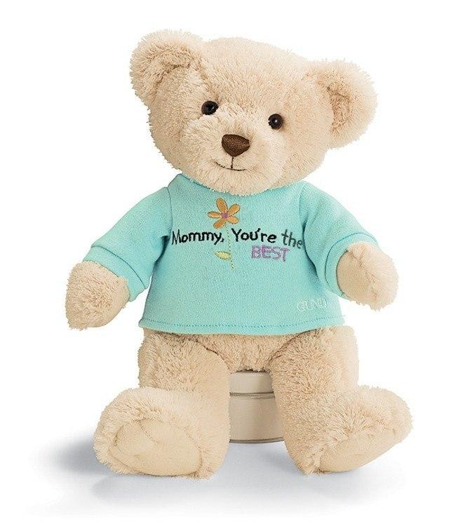 Just for Her Mommy T-Shirt Teddy Bear by Gund® - AardvarksToZebras.com