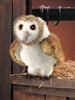 Barn Owl Hand Puppet from Folkmanis Puppets - AardvarksToZebras.com
