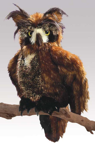 Owl, Great Horned Hand Puppet from Folkmanis Puppets