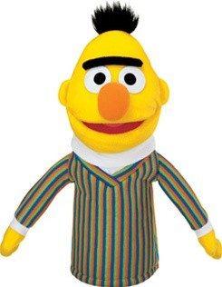 Bert Puppet, 13 in. from Sesame Street® by Gund® - AardvarksToZebras.com