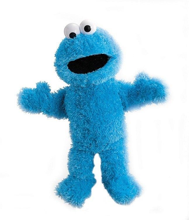 Cookie Monster Full Body Hand Puppet from Sesame Street® by Gund® - AardvarksToZebras.com