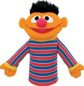 Ernie Puppet, 10 in. from Sesame Street® by Gund®