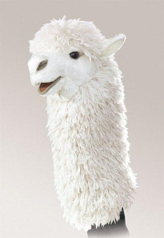 Alpaca Stage Puppet from Folkmanis Puppets